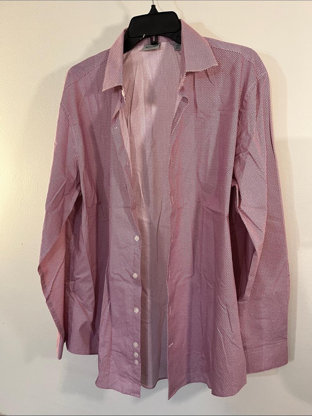 Reaction Kenneth Cole Men's Rose Microdot Dress Shirt